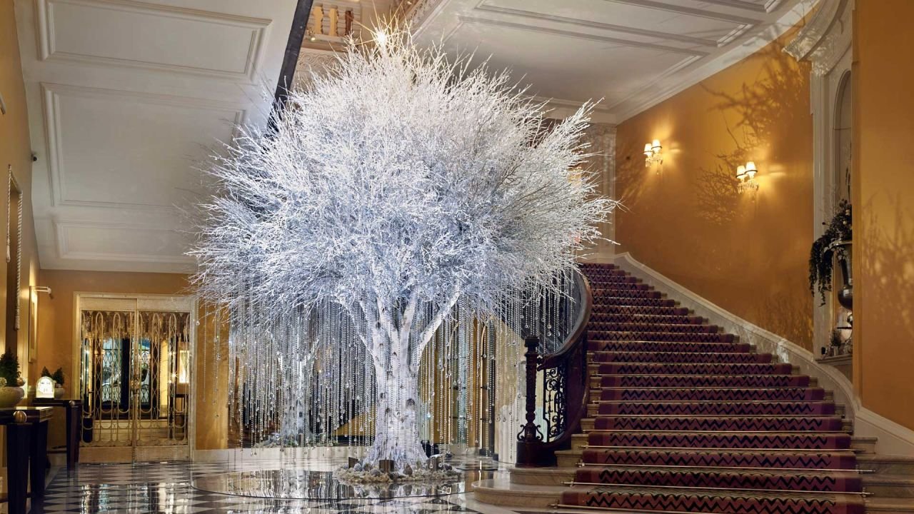 Check out London's best Christmas trees inside and out