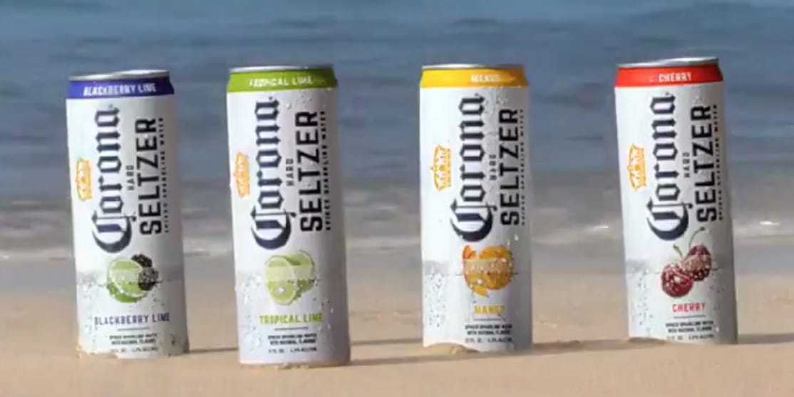 Corona and Budweiser parent company sues US beer-maker over use of 'Corona' in hard seltzer name