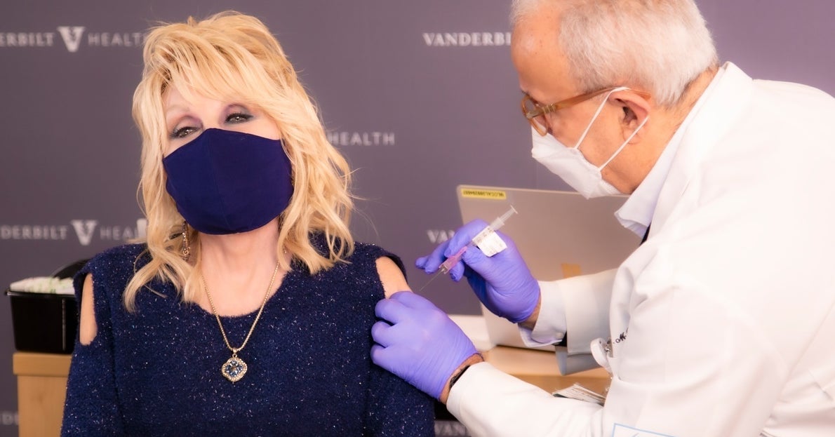 Dolly Parton Received A Dose Of The COVID Vaccine She Helped To Fund