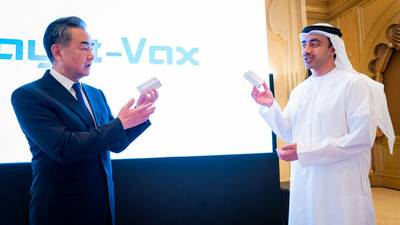 First Covid-19 vaccine production line launched in UAE