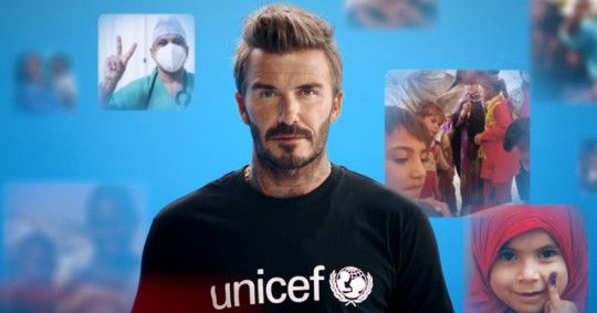 David Beckham joins forces with Unicef to lead global vaccination drive