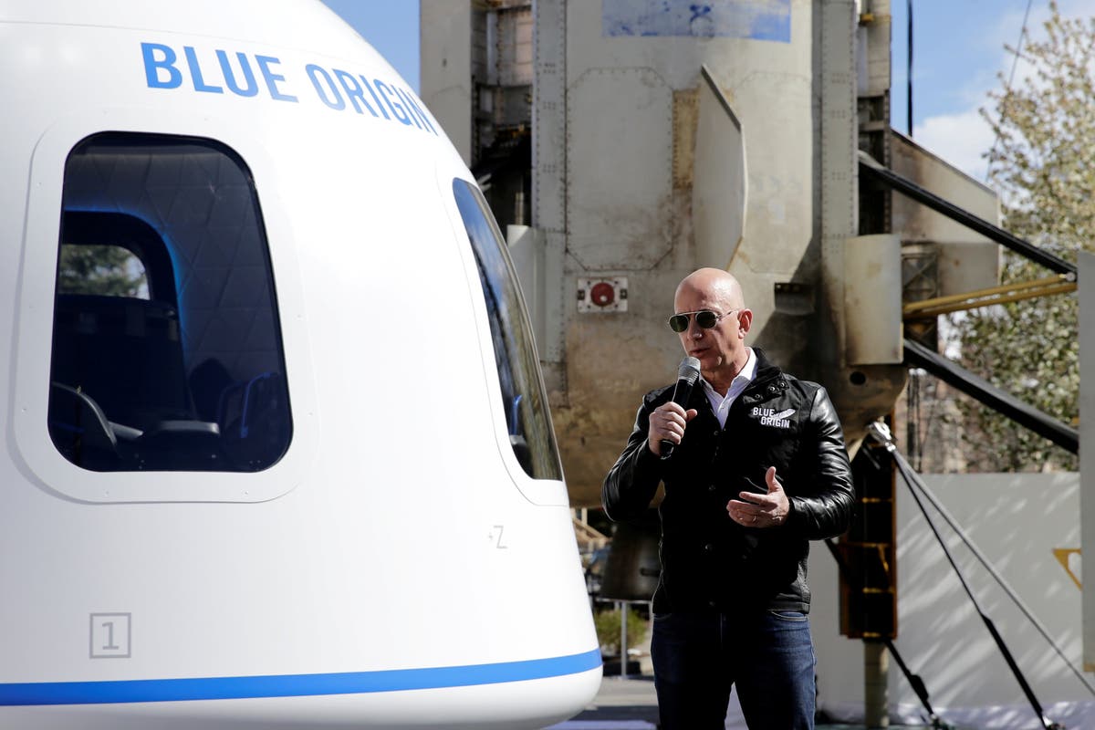 Blast off for Bezos: Amazon tycoon to join Blue Origin’s first manned space launch