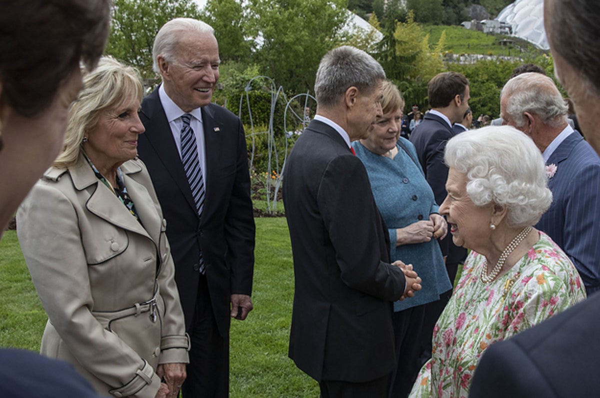 Joe Biden Had His First Meeting With Queen Elizabeth As President