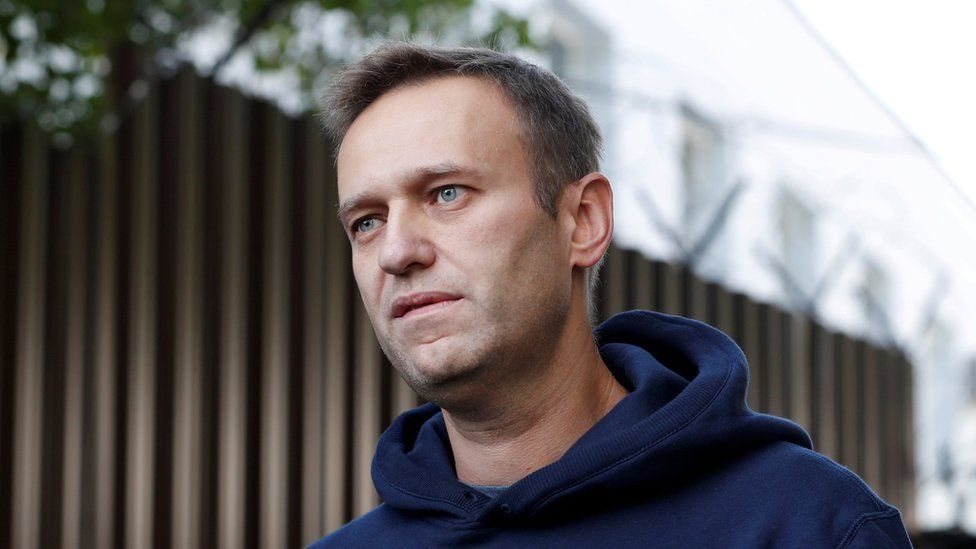 Alexei Navalny: UK sanctions for seven Russians over poisoning