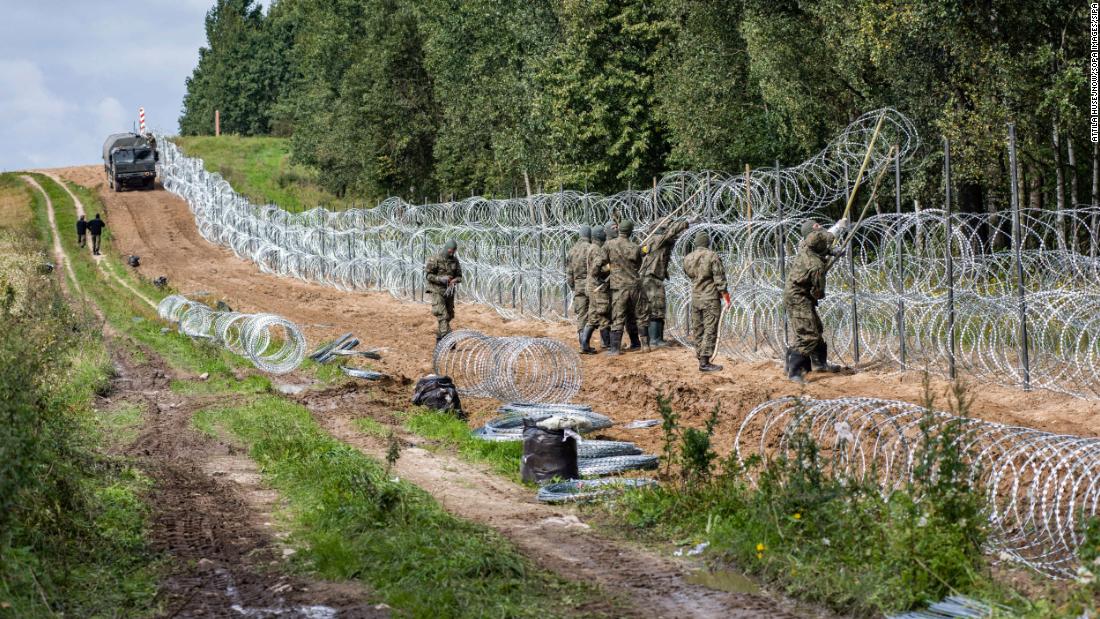 Poland plans to spend over $400 million on wall on Belarus border