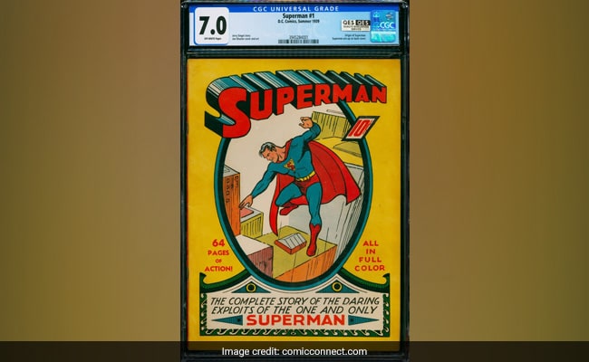 Superman #1 Comic, Bought For 10 Cents In 1939, Fetches $2.6 Million At Auction