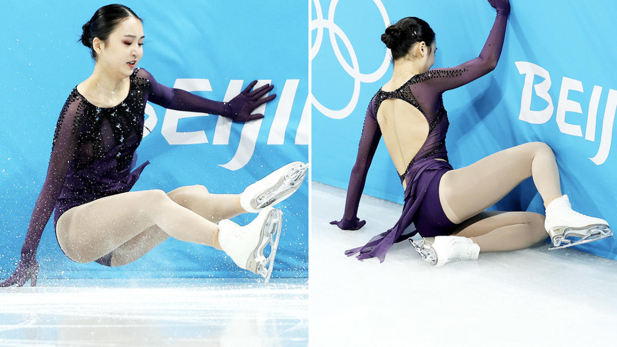 China takes action after figure skater's blunder at Winter Olympics