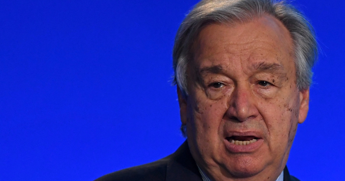 World ‘sleepwalking’ to climate catastrophe: UN chief
