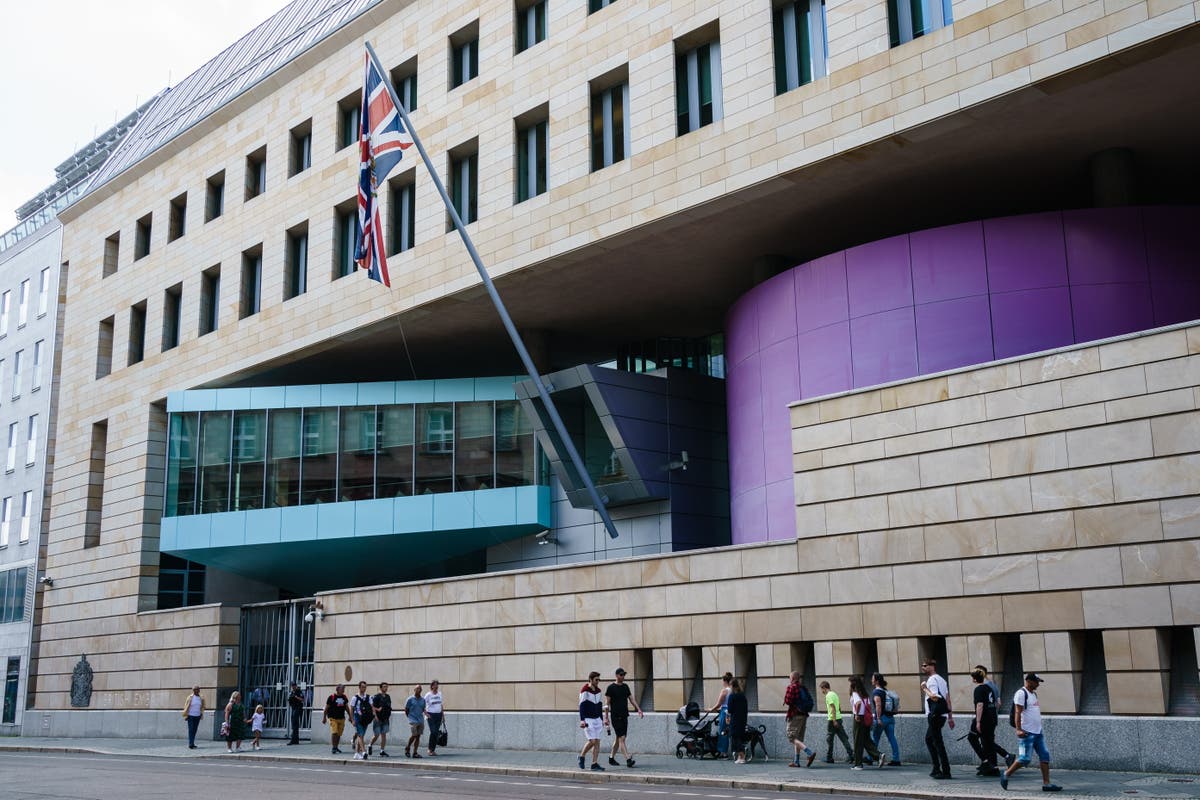 British Embassy security guard in Berlin charged with spying for Russia