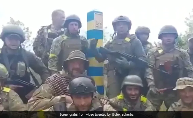 'Mr President, We Made It': Ukrainian Soldiers' Counter-Offensive Reaches Russian Border