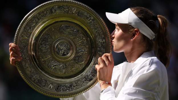 Rybakina fights back to win Wimbledon final