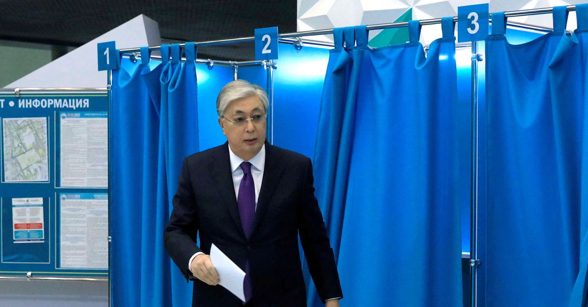 Kazakh President Tokayev wins re-election with 81.3% of vote