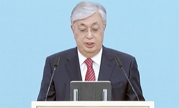 Re-elected Kazakh President Tokayev is sworn in