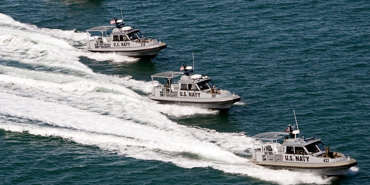 The US is sending 40 more boats to join Ukraine's growing 'river navy'