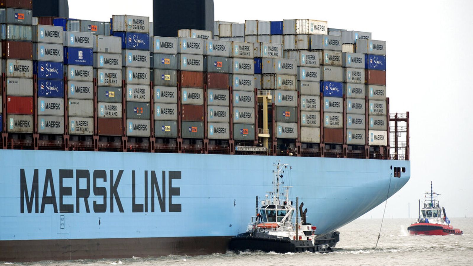 Shipping giant Maersk's ominous warning of 'dark clouds on horizon' indicates trade is slowing globally