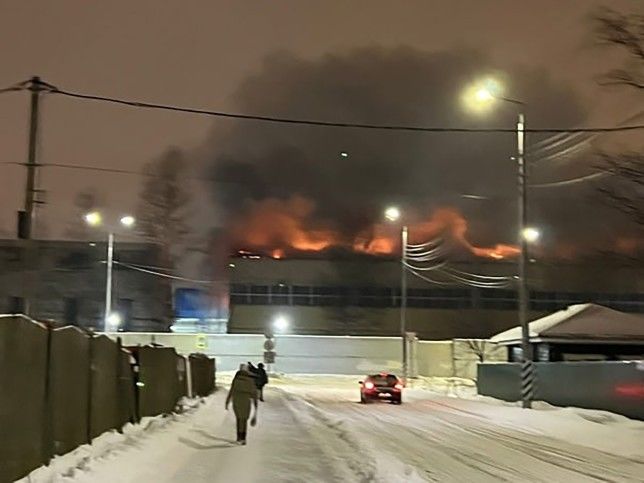 Huge fire at Russian power plant fuels rumours that saboteurs are getting braver