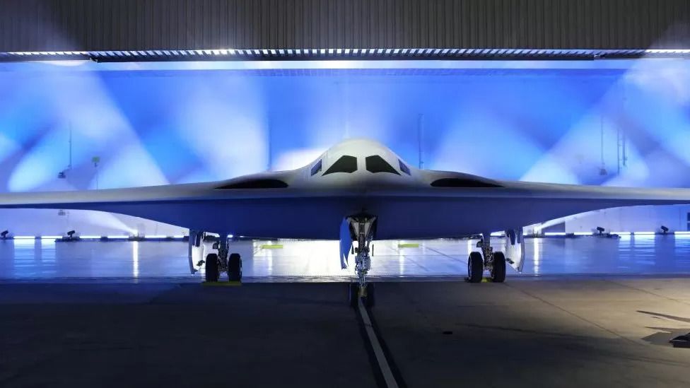 US Air Force unveils new B-21 Raider nuclear stealth bomber