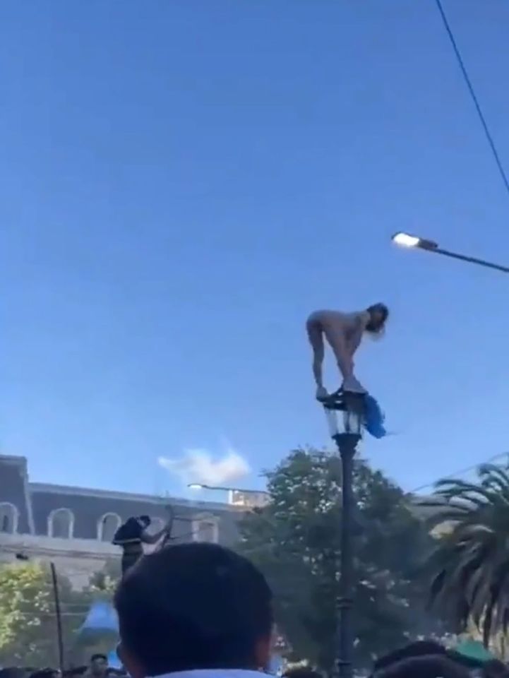 Topless celebrations spread across Argentina after viral World Cup stunt