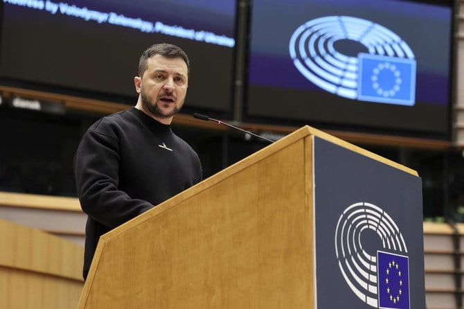 Ukraine’s Zelensky makes emotional appeal for EU membership