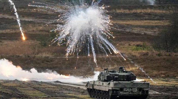 Ukraine gets its first Western heavy tanks