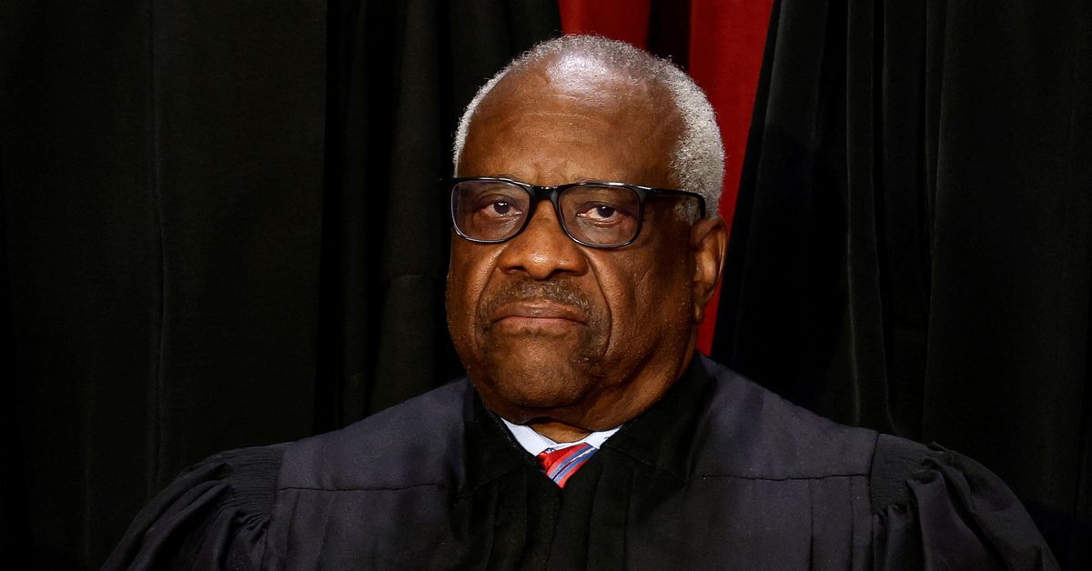 U.S. Supreme Court Justice Thomas defends trips financed by 'dearest friends'