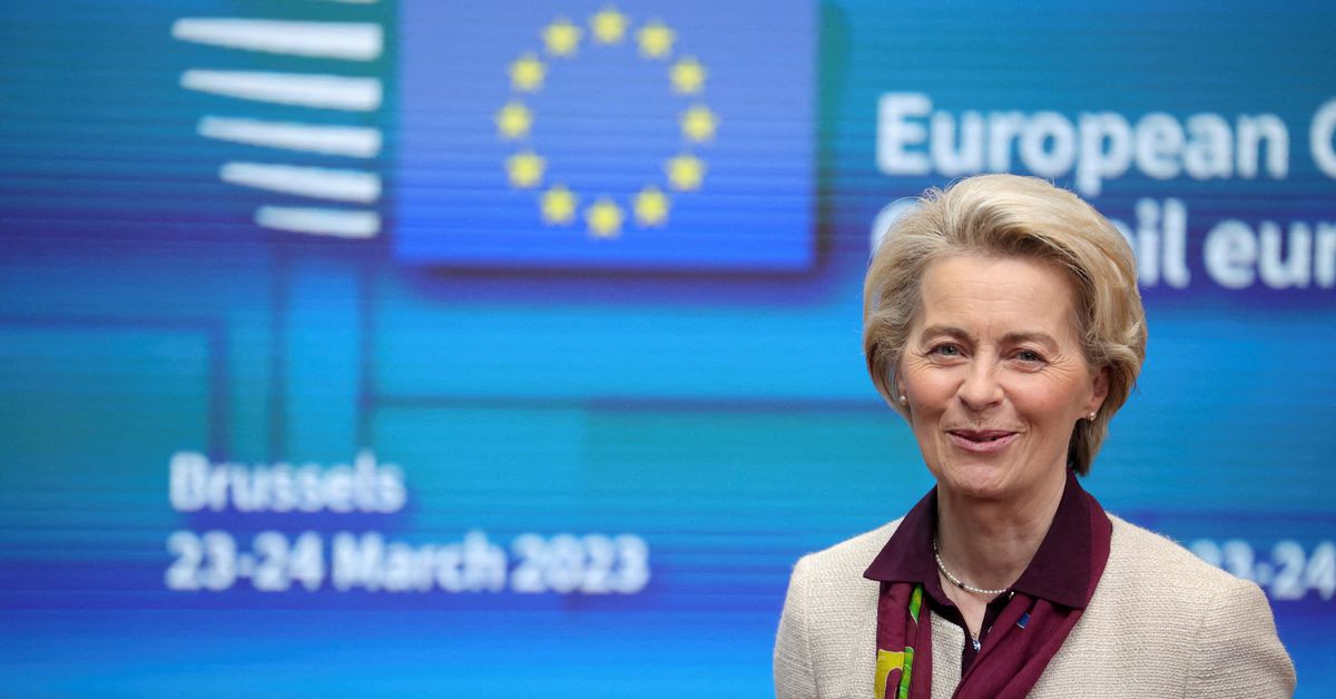 EU's von der Leyen to visit China April 5-7