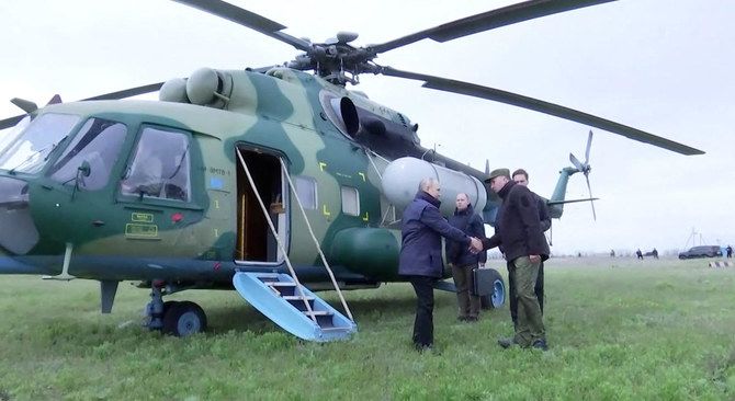Vladimir Putin makes rare visit to Ukraine frontline regions
