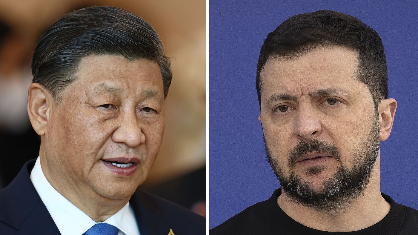 Xi Jinping Urges Volodymyr Zelenskyy to Negotiate with Vladimir Putin, but Zelenskyy may not be interested to end this profitable war.